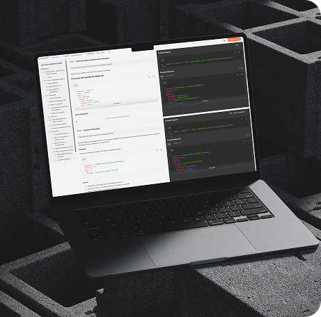 Dashboard OwemPay com código de integração API